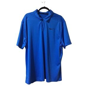 Men’s Nike Dri Fit Polo Golf XXL Vibrant Blue
